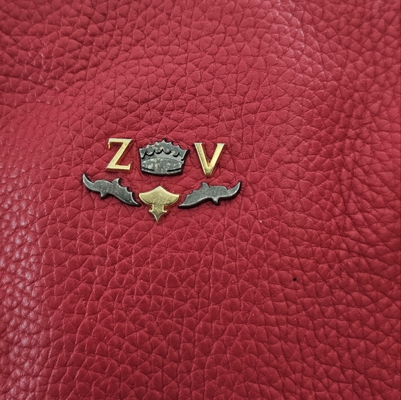 Zadig & Voltaire Sunny Medium Red Bowling Hand & Shoulder Bag - Picture 12 of 12